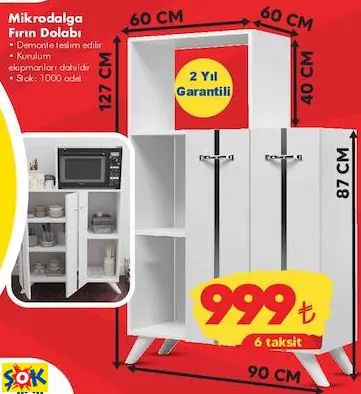 MİKRODALGA FIRIN DOLABI
